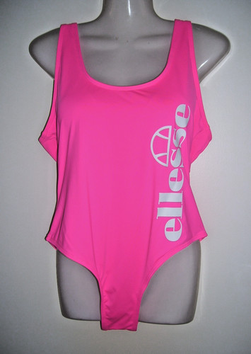 Ellesse badeanzug neon pink - badeanzug,