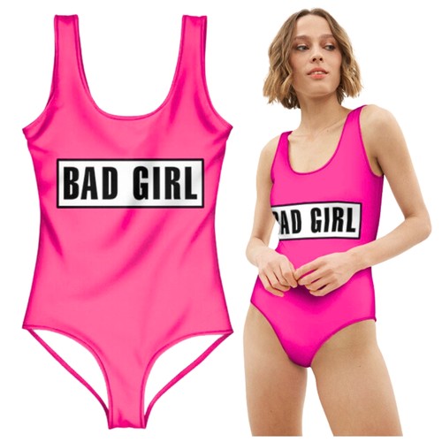 Neon-Einteiler-Monokini-Badean