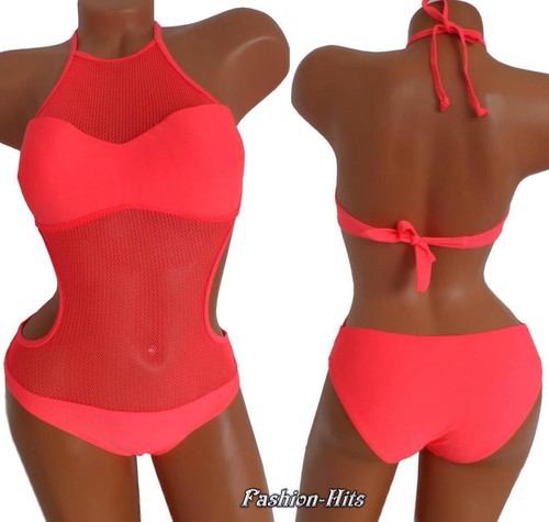 Monokini badeanzug bikini netz - monokini,